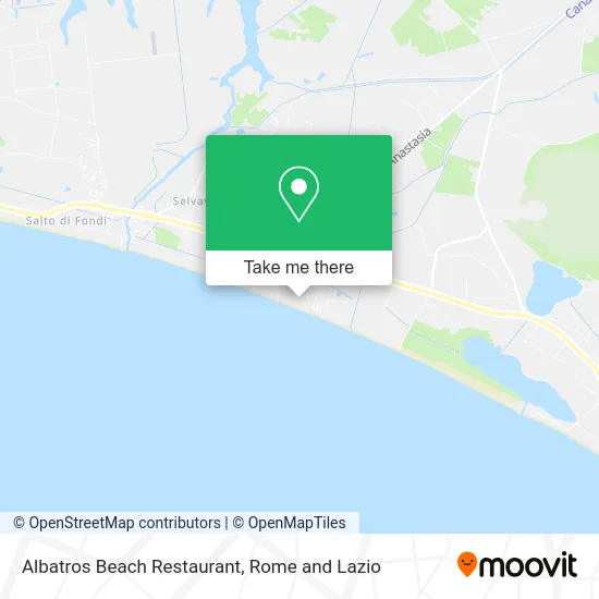 Albatros Beach Restaurant map