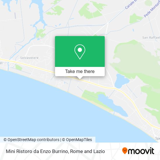 Mini Ristoro da Enzo Burrino map