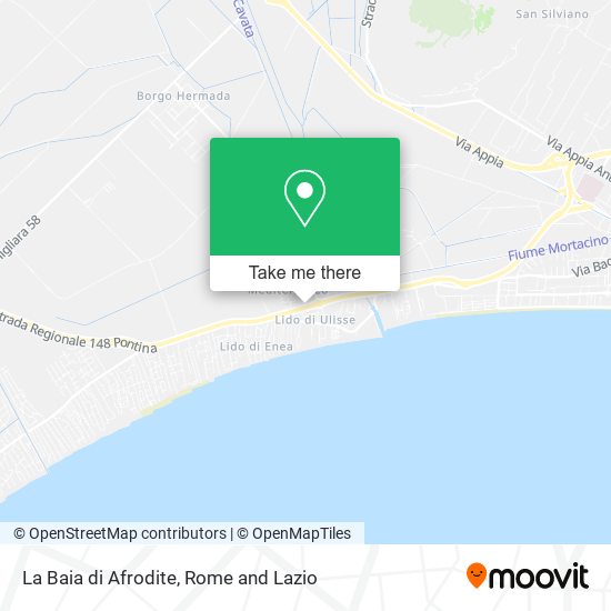 La Baia di Afrodite map