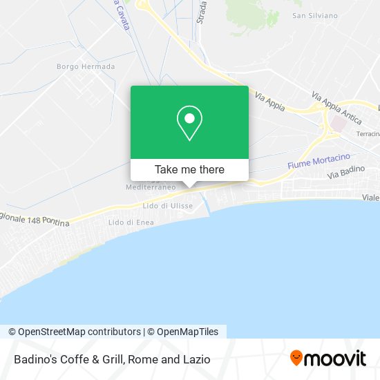 Badino's Coffe & Grill map