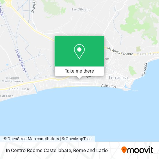 In Centro Rooms Castellabate map