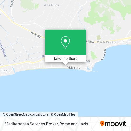 Mediterranea Services Broker map