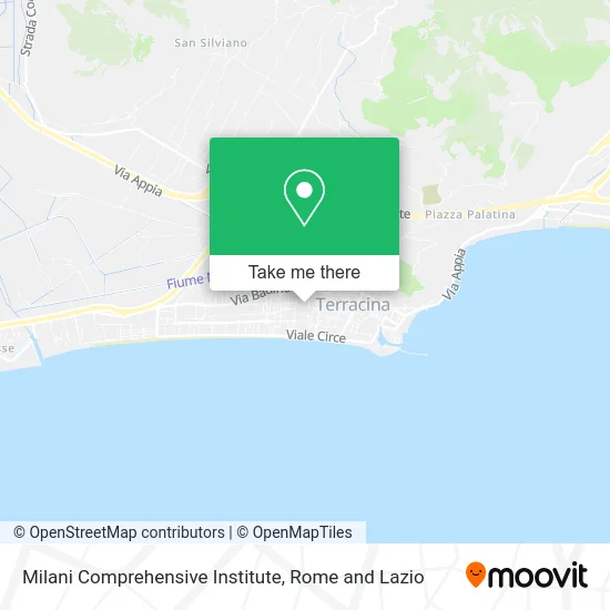 Milani Comprehensive Institute map