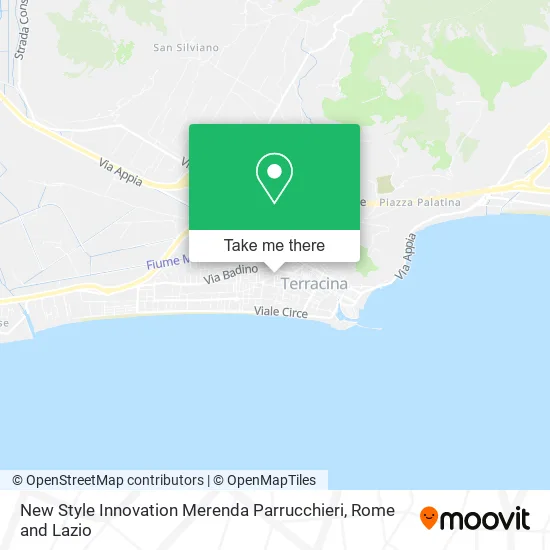 New Style Innovation Merenda Parrucchieri map