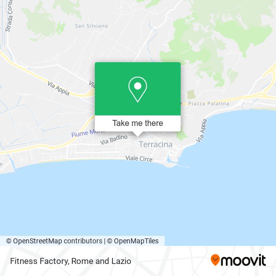 Fitness Factory map