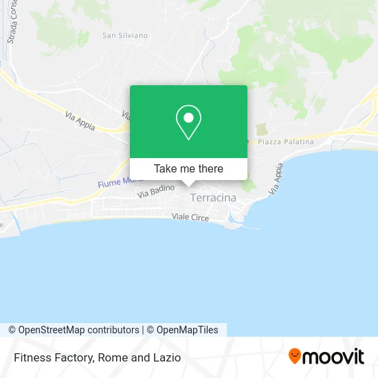 Fitness Factory map