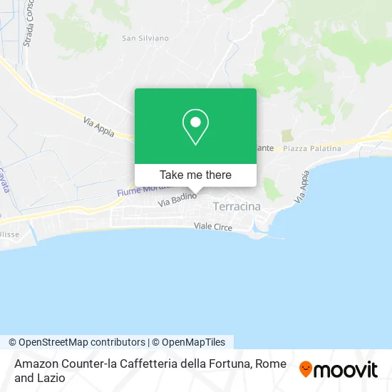Amazon Counter-La Caffetteria della Fortuna map