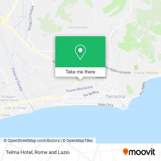 Telma Hotel map