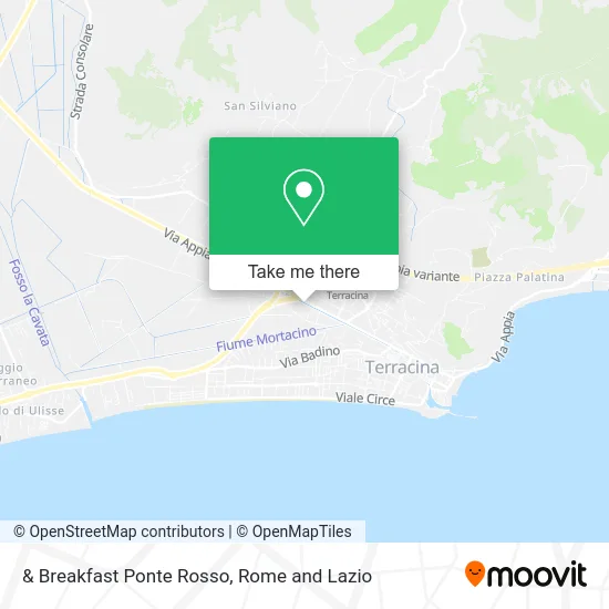 & Breakfast Ponte Rosso map