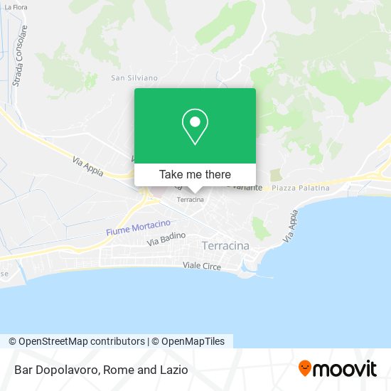 Bar Dopolavoro map