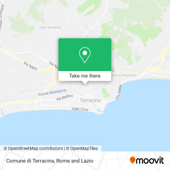 Comune di Terracina map