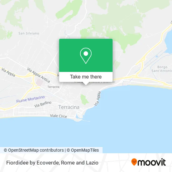 Fiordidee by Ecoverde map