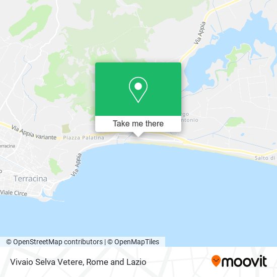 Vivaio Selva Vetere map