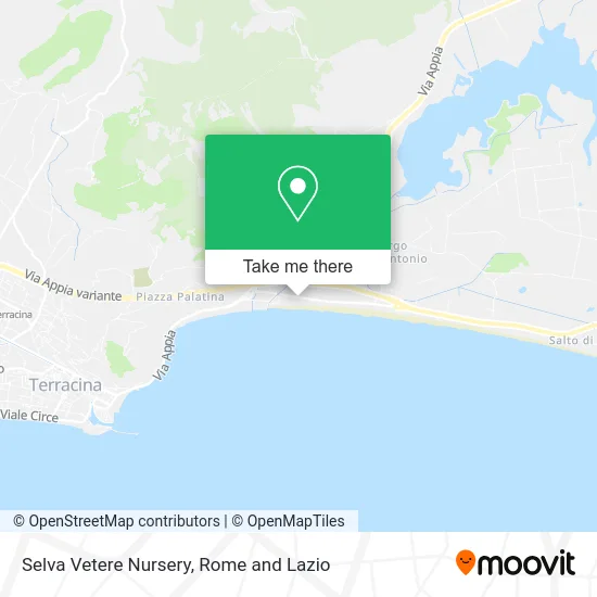 Selva Vetere Nursery map