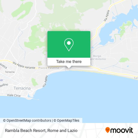 Rambla Beach Resort map