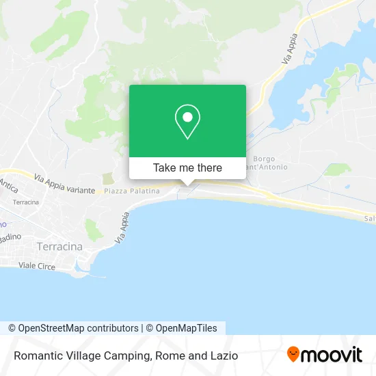 Romantic Village Camping map