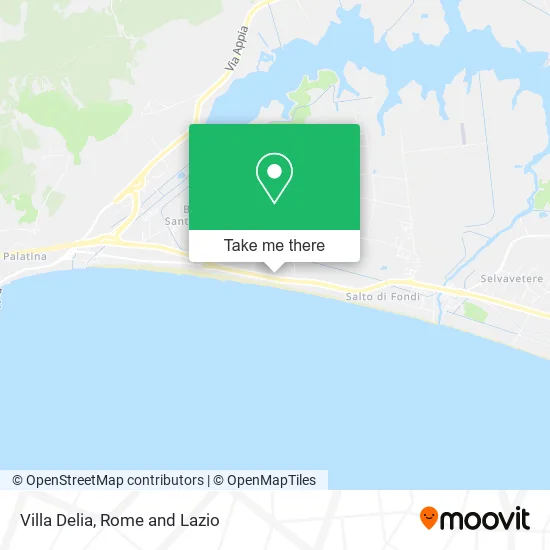 Villa Delia map