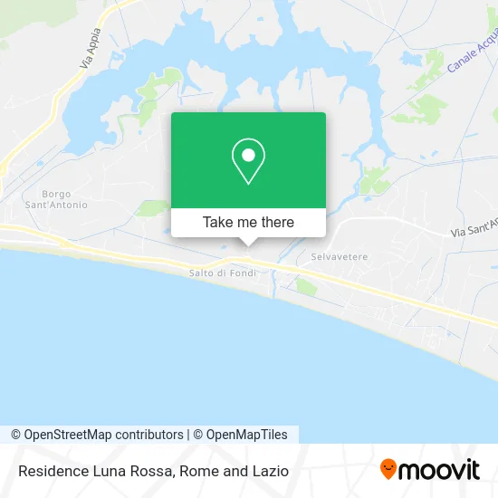 Luna Rossa Residence map