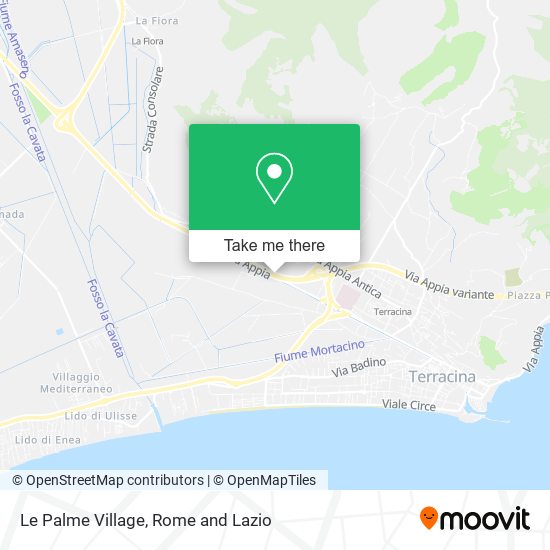 Le Palme Village map