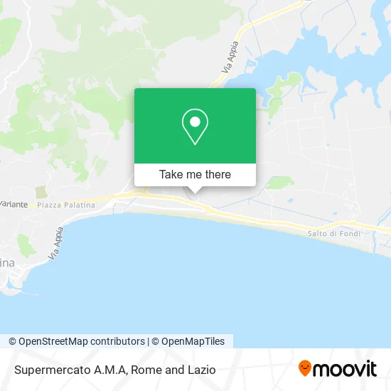 A.M.A Supermarket map