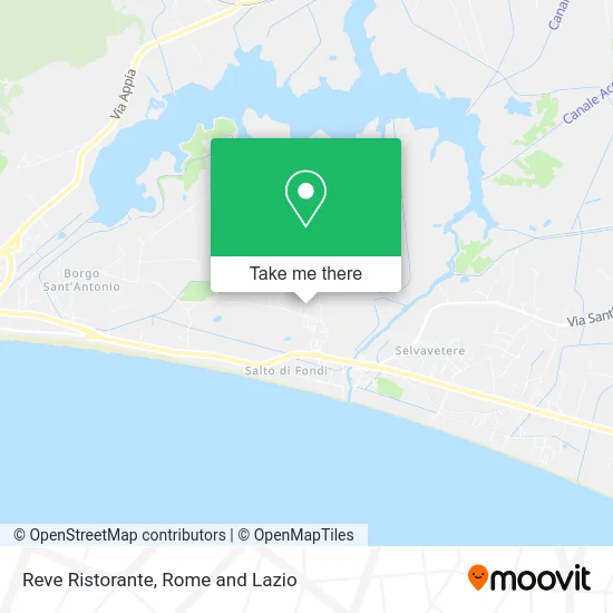 Reve Restaurant map