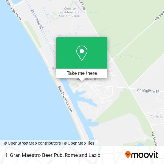 Il Gran Maestro Beer Pub map