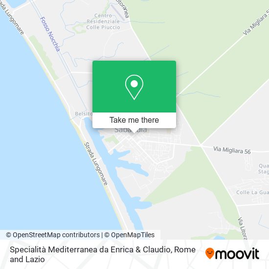 Specialità Mediterranea da Enrica & Claudio map