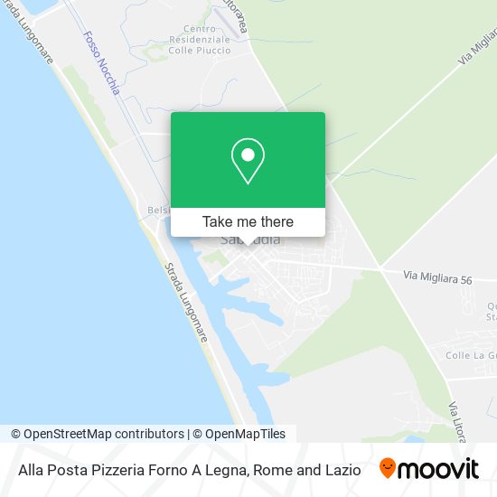 Alla Posta Pizzeria Forno A Legna map