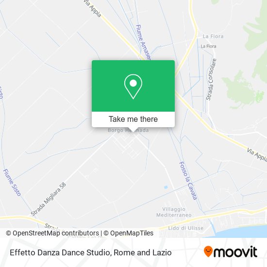 Effetto Danza Dance Studio map