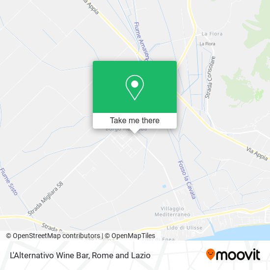 L'Alternativo Wine Bar map