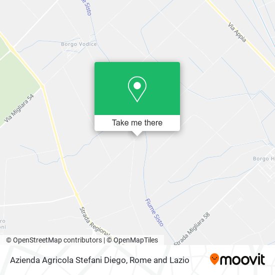 Azienda Agricola Stefani Diego map