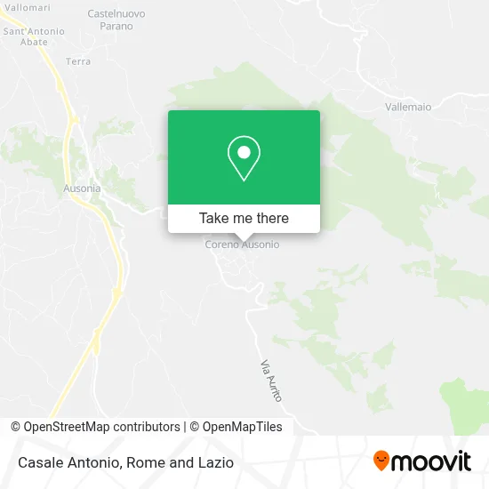 Casale Antonio map