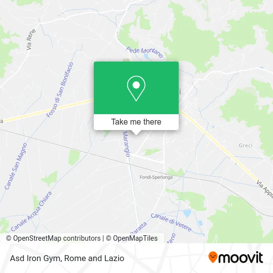 Iron Gym Sports Association map