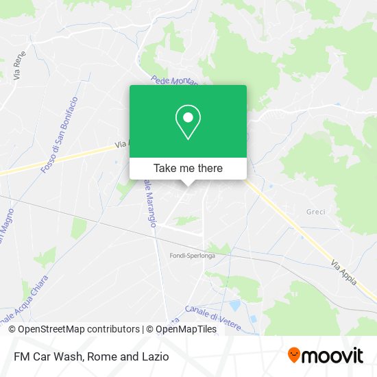 FM Car Wash map