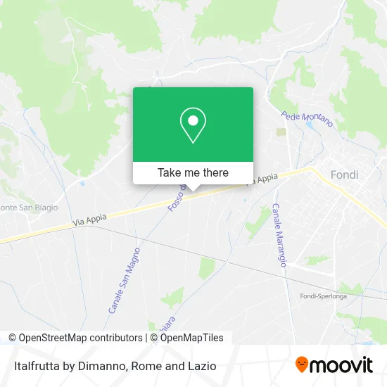 Italfrutta by Dimanno map