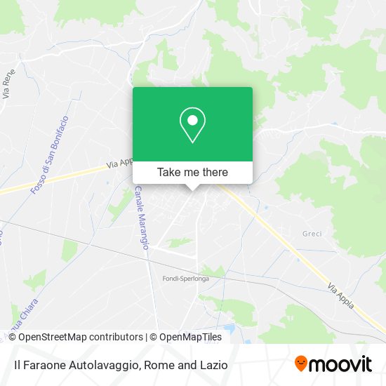 Il Faraone Autolavaggio map