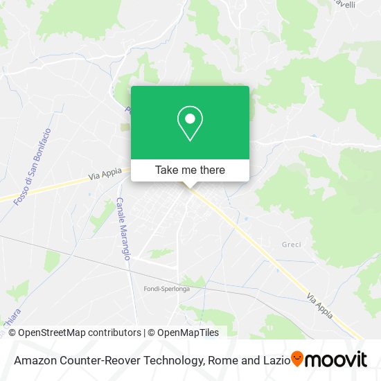 Amazon Counter-Reover Technology map