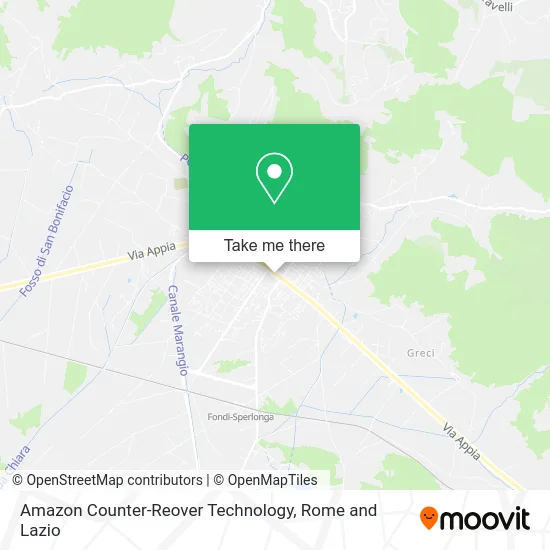 Amazon Counter - Reover Technology map
