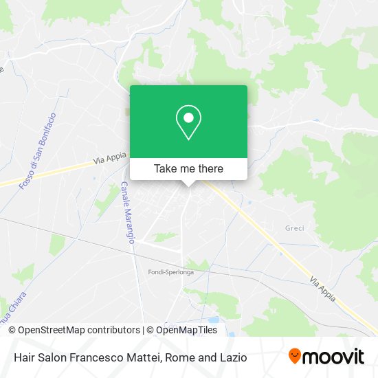 Hair Salon Francesco Mattei map