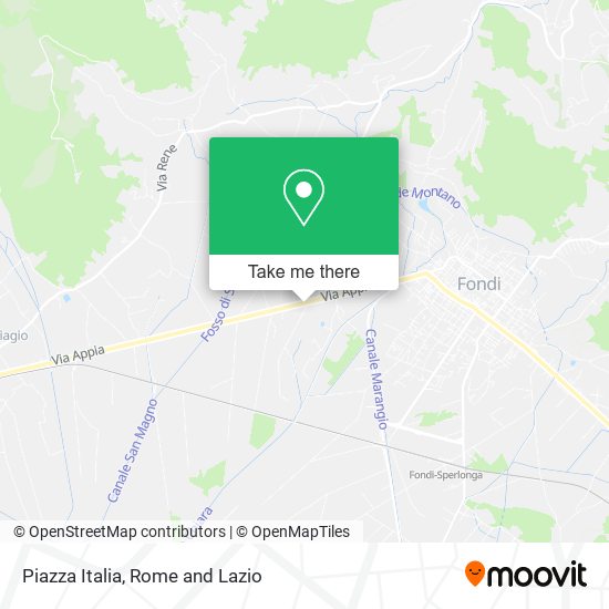 Piazza Italia map