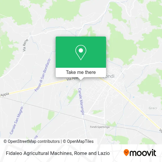 Fidaleo Agricultural Machines map