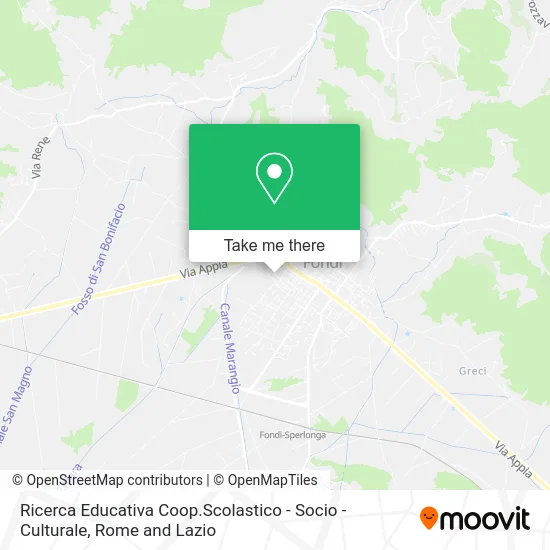 Educational Research Cooperative map