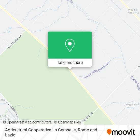 Agricultural Cooperative La Ceraselle map