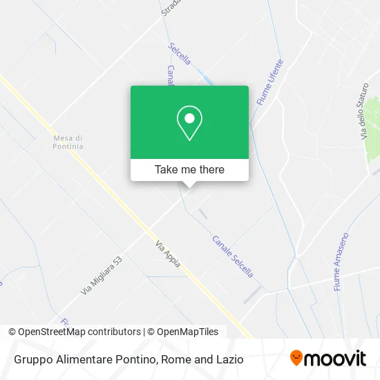 Pontino Food Group map