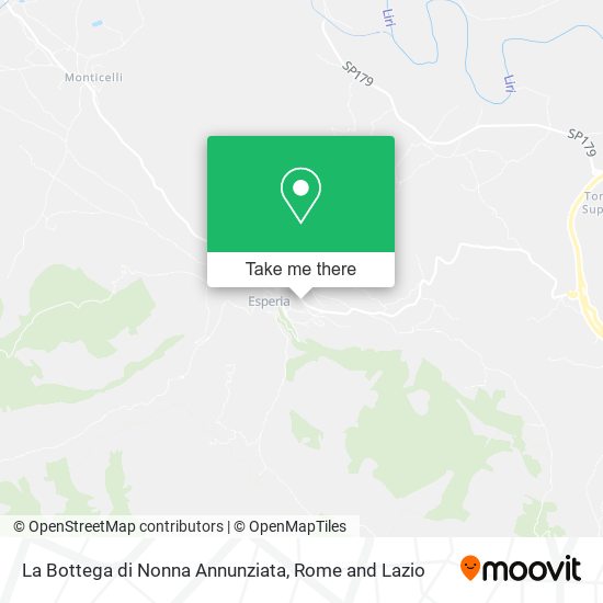 La Bottega di Nonna Annunziata map