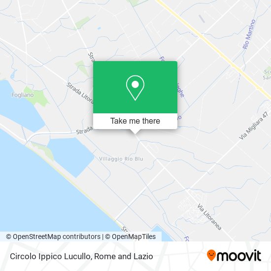 Circolo Ippico Lucullo map