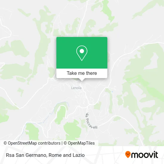 San Germano Nursing Home map
