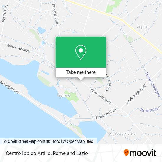Centro Ippico Attilio map