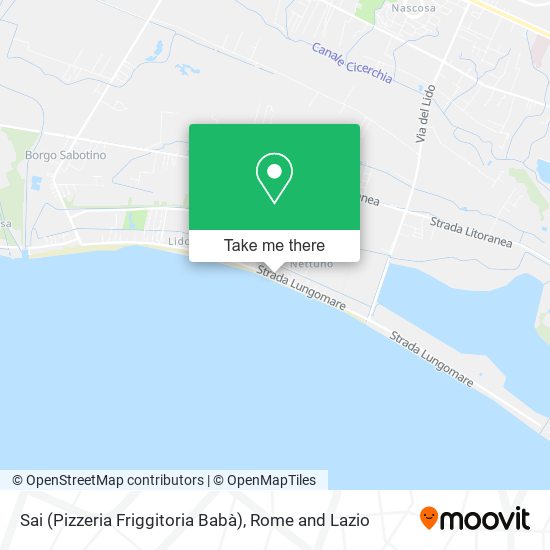 Sai (Pizzeria Friggitoria Babà) map