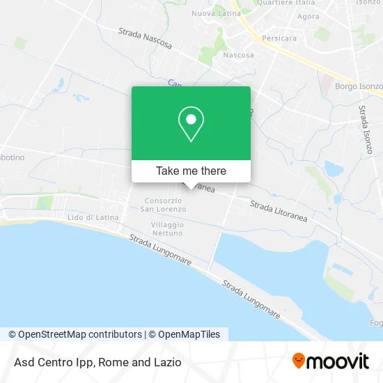 Asd Centro Ipp map